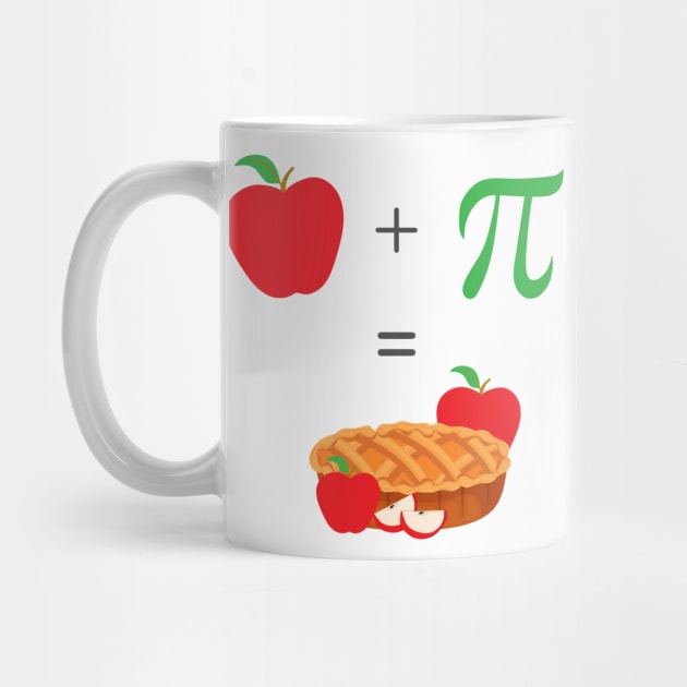 Funny Pi Day Apple Pie by Fj Greetings